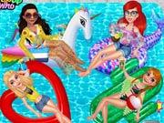 play Princess Pool Party Floats