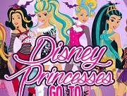 Disney Girls Go To Monster High