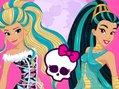 play Princesses Go To Monster High