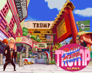 play Trump Puzzle Fighter Alpha By Deep State Globalist Games