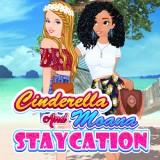 play Cinderella And Moana Staycation