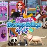 play Princess Dressup College Prep