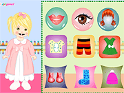 play Cindy'S Baby Dressup Game