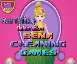 play Sena Birthday Cleaning