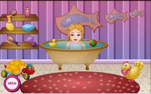 play Sena Birthday Bathing