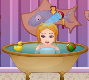 play Sena Birthday Bathing
