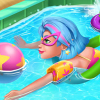 play Galaxy Girl Swimming Pool