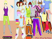 play Aerobic Girl Dressup Game