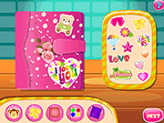 play Baby Shoping Notebook Game