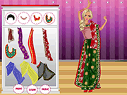 play Traditional India Dress Saree Game