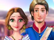play Rapunzel And Flynn Party Dress Up