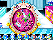 play Elsa Frozen Brain Surgery Mobile Game