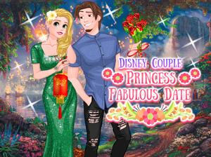 play Disney Couple Princess Fabulous Date