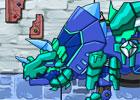 play Dino Robot Adventure - Tricera Blue