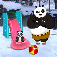 Panda Snow World Escape