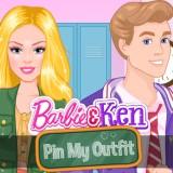 play Barbie & Ken Pin My Outfit