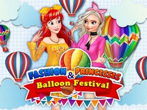 play Fashion Princesses And Balloon Festival