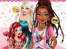 play Princesses Fashion And Dare Challenge