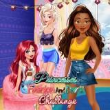 Princesses Fashion And Dare Challenge