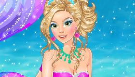 play Barbie Mermaid Fashion Dress Up