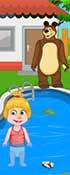 play Masha Swimming Pool Cleaning