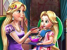 play Goldie Princess Toddler Feed