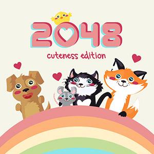 play 2048 Cuteness Edition