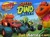 play Blaze And The Monster Machines Speed Into Dino Valley