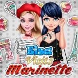 play Elsa Visits Marinette
