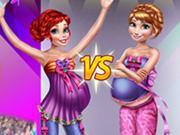 play Pregnant Princesses On Catwalk