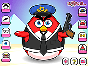 play Crazy Penguin Dressup