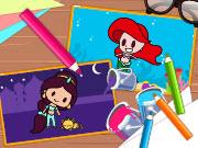 play Chibi Disney Princess Drawing