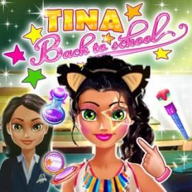 play Tina Back To School - Free Game At Playpink.Com