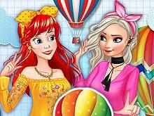 play Fashion Princesses And Balloon Festival