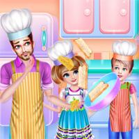 play Daddy Cooking Time