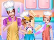 play Daddy Cooking Time
