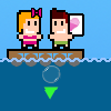 play Bruce And Bonnie In: Bubble Fishing