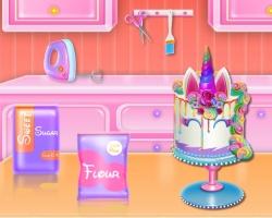 play Unicorn Cake Cooking