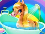 play Rainbow Pony Beauty Salon