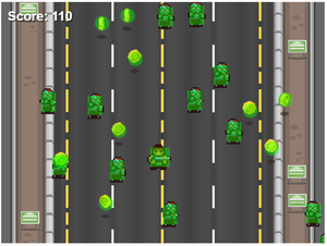 play Dodge The Zombies