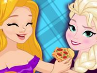 play Disney Princesses Pizza Party