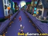 play Angry Gran Run Halloween Village