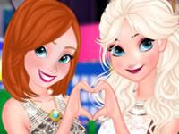 play A Night Out With The Frozen Sisters