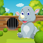 play Cute Rhinoceros Rescue Escape