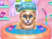 play Kitty Spa And Feeding