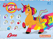 play Unicorn Dressup