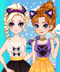 Frozen Halloween Cute And Creepy Dress Up Game