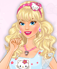 Crazy For Hello Kitty Clothes Dress Up Game