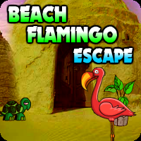 Beach Flamingo Escape