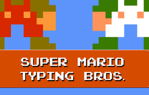 play Super Mario Typing Bros.